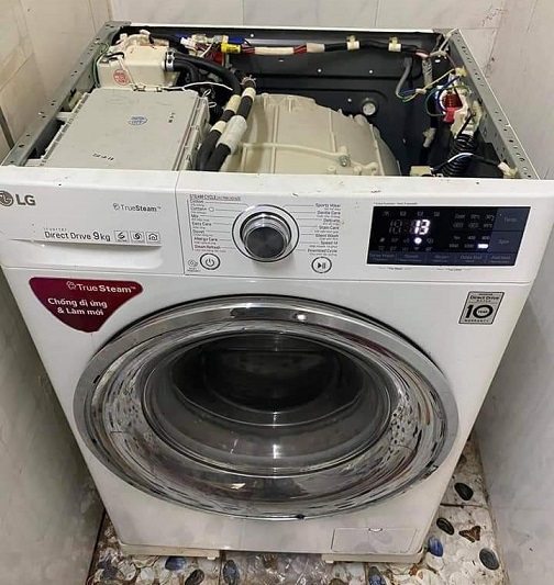 Cách khắc phục khi máy giặt LG báo lỗi F