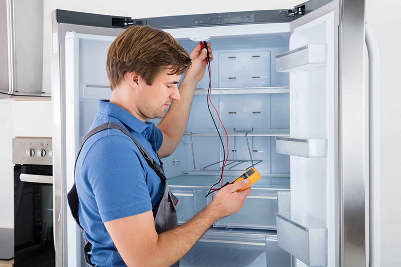 Cách sửa tủ lạnh bị móp lại như mới